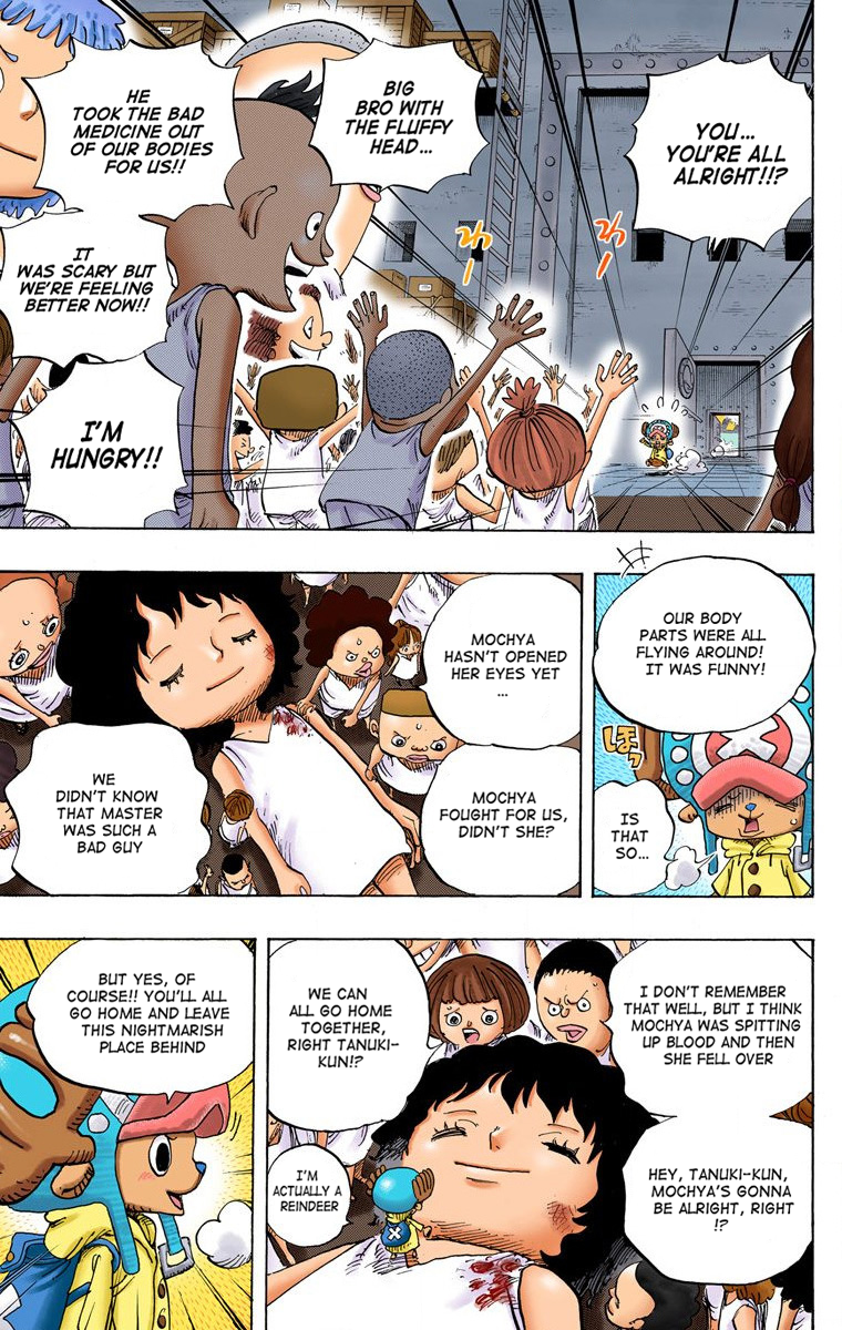 One Piece (Official Colored) Chapter 696 page 10 - 
