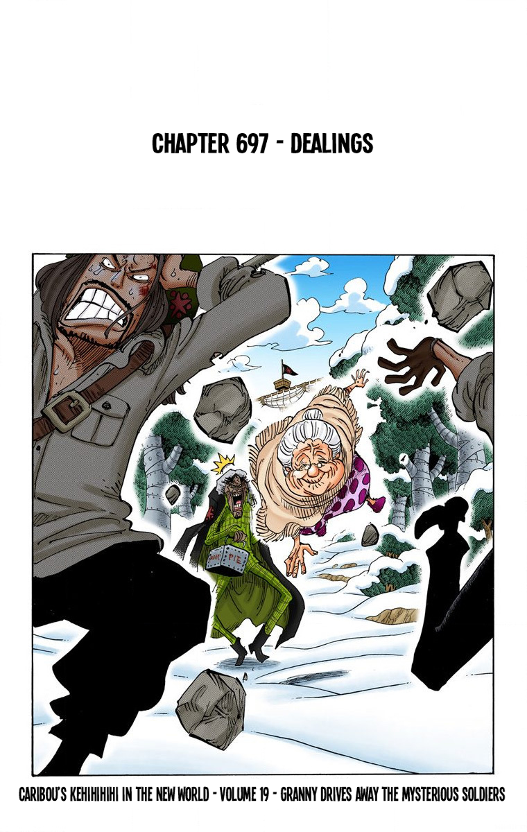 One Piece (Official Colored) Chapter 697 page 2 - 