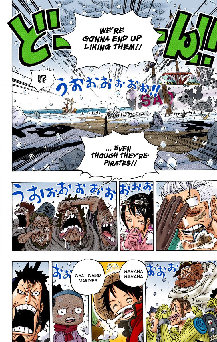 One Piece (Official Colored) Chapter 697 page 11 - 