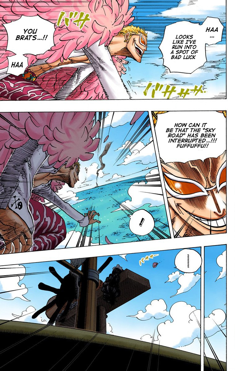 One Piece (Official Colored) Chapter 697 page 14 - 