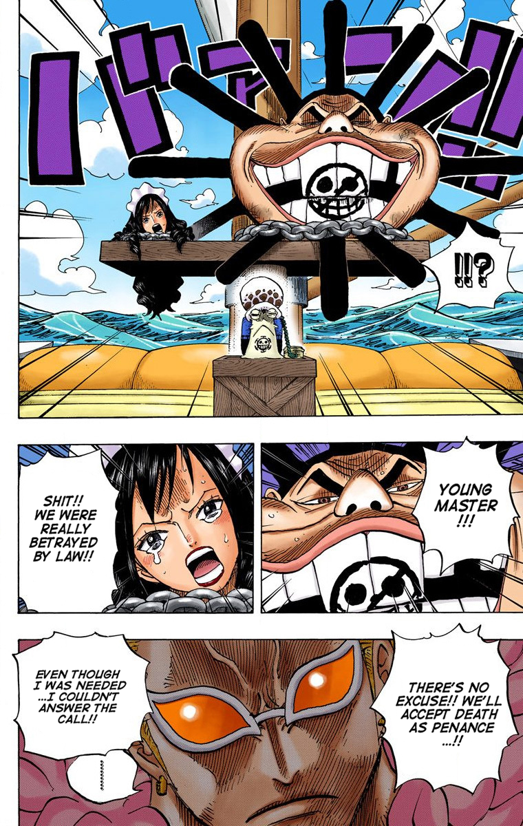 One Piece (Official Colored) Chapter 697 page 15 - 