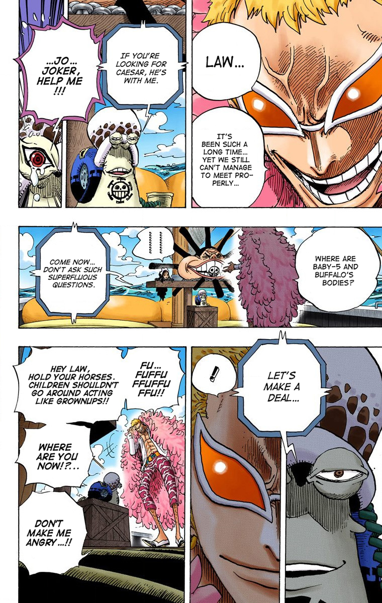 One Piece (Official Colored) Chapter 697 page 17 - 