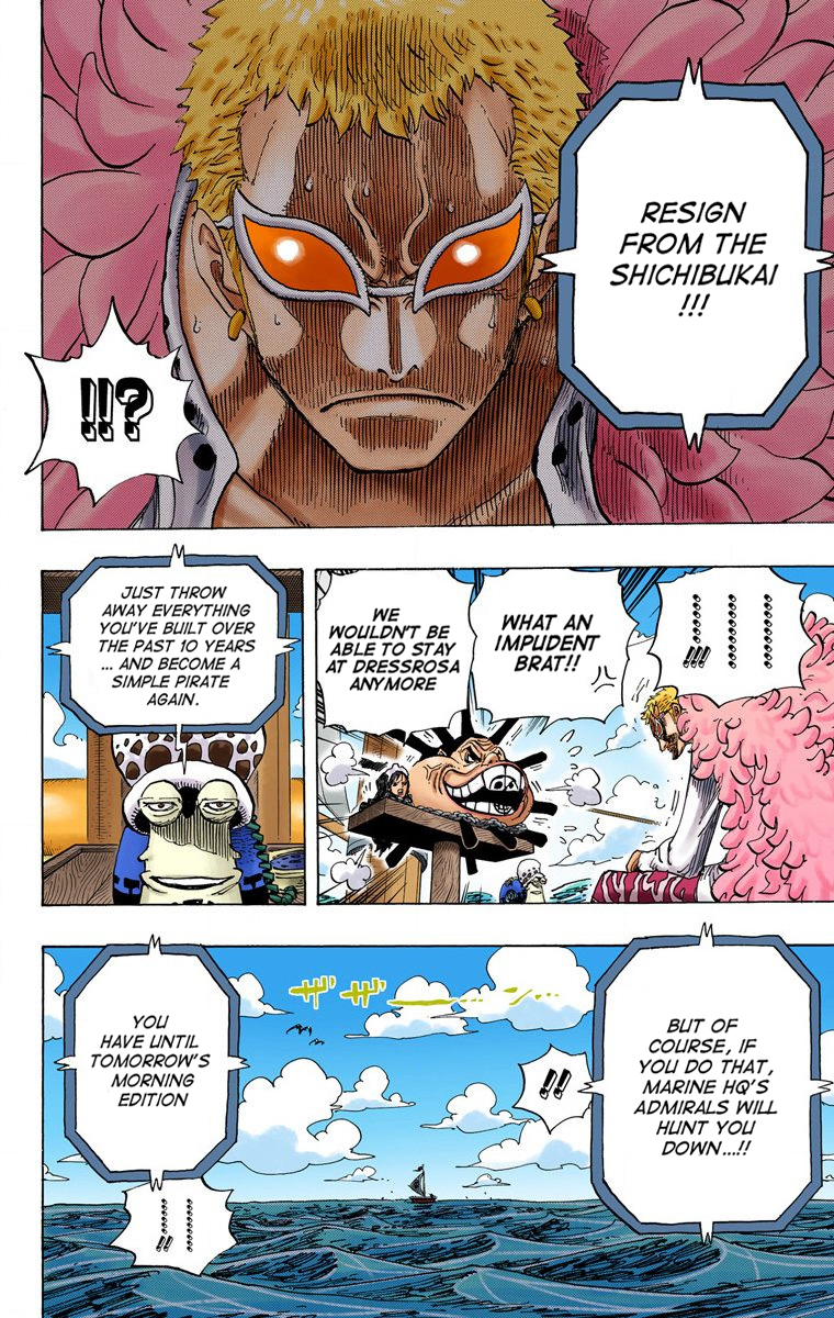 One Piece (Official Colored) Chapter 697 page 19 - 