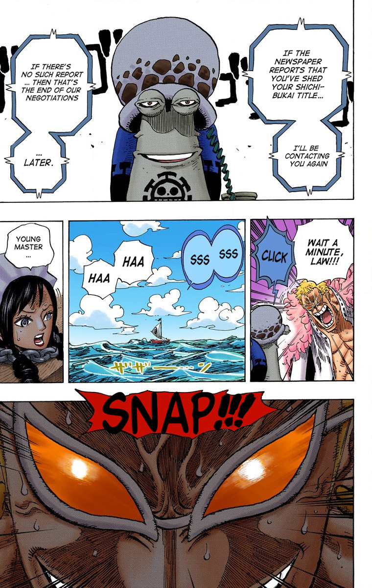 One Piece (Official Colored) Chapter 697 page 20 - 