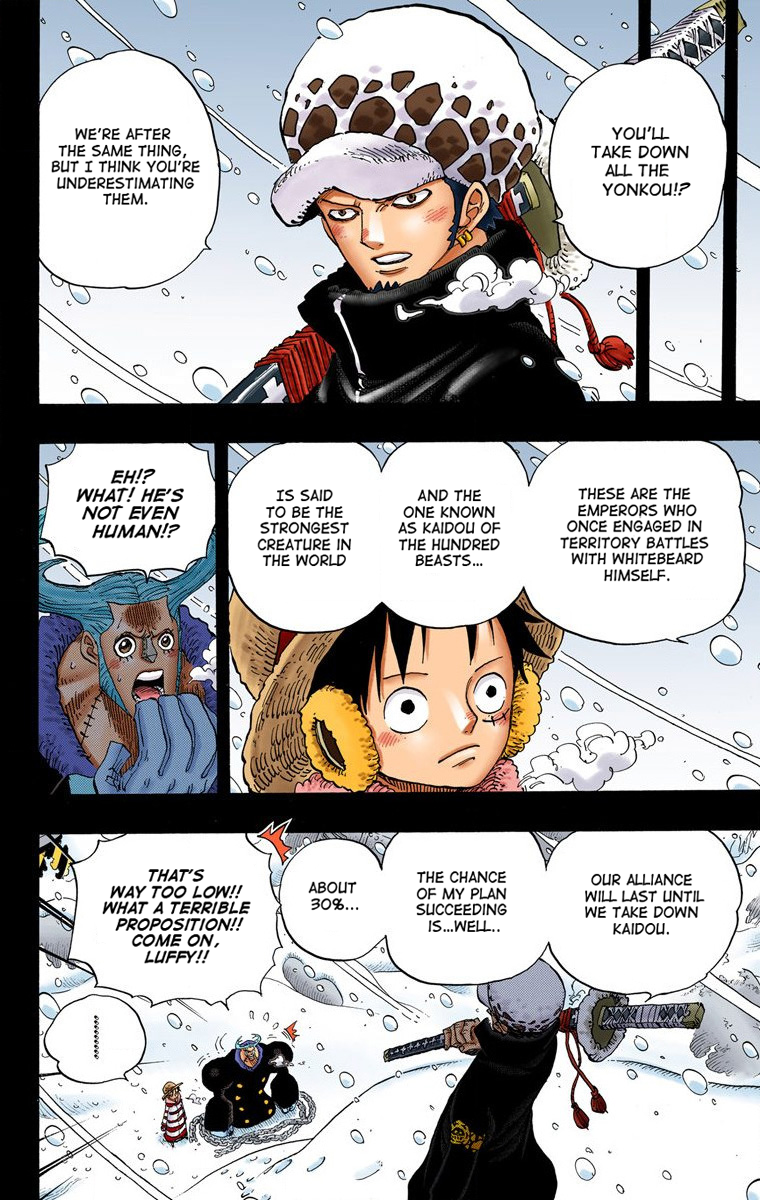 One Piece (Official Colored) Chapter 697 page 3 - 