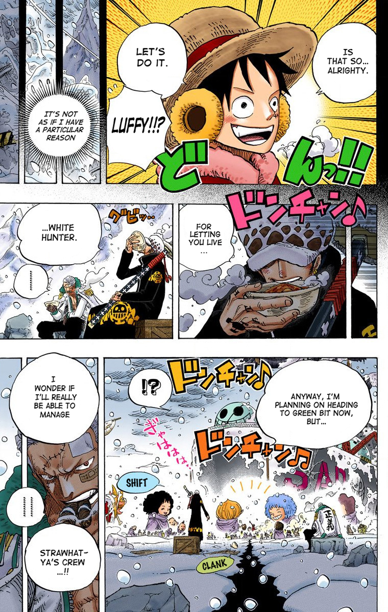 One Piece (Official Colored) Chapter 697 page 4 - 