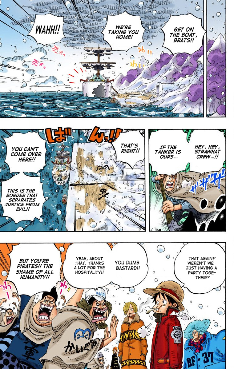 One Piece (Official Colored) Chapter 697 page 6 - 