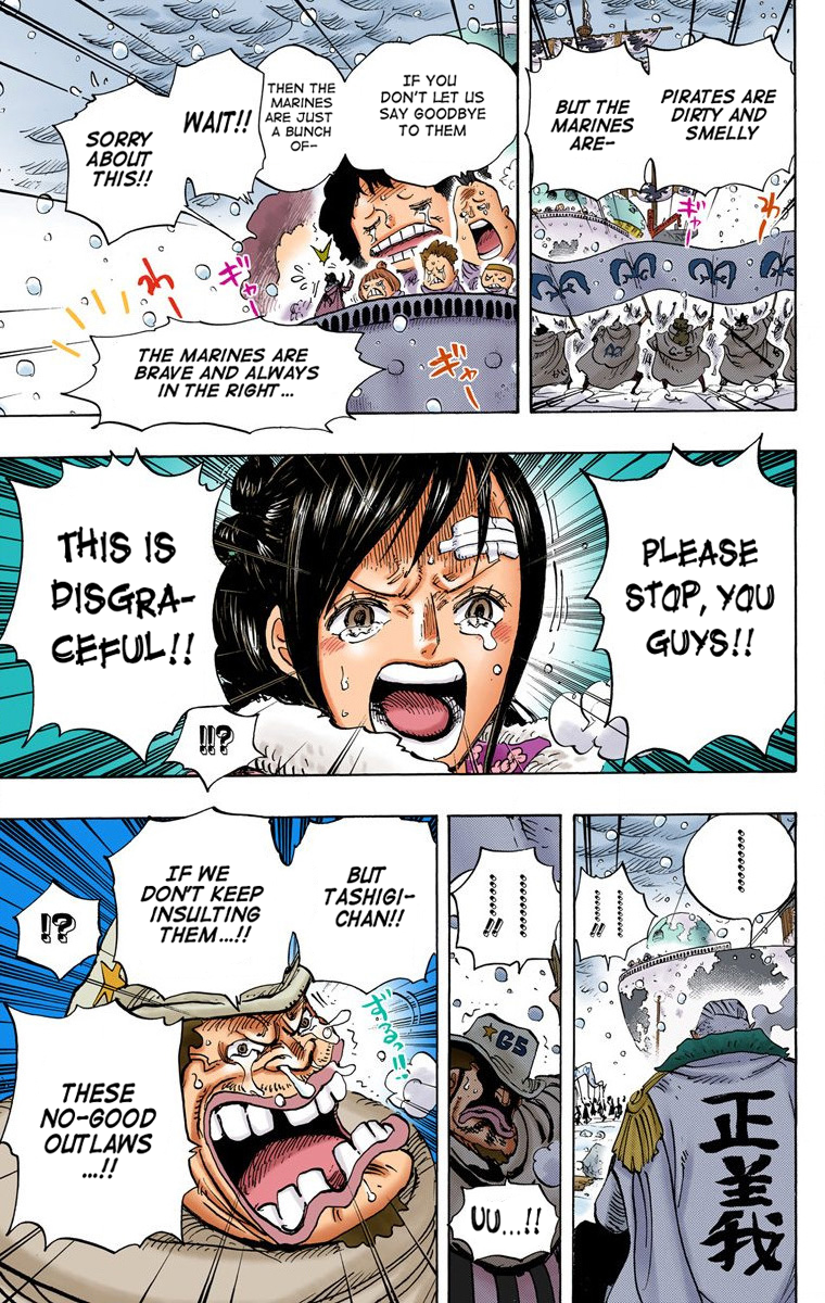 One Piece (Official Colored) Chapter 697 page 10 - 