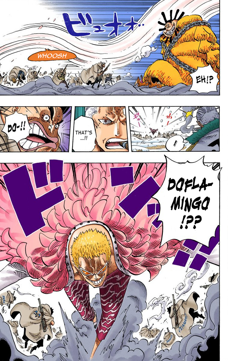 One Piece (Official Colored) Chapter 698 page 6 - 