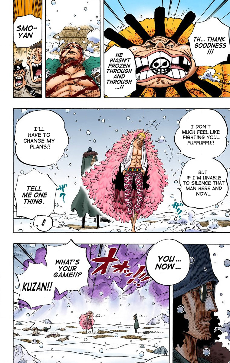 One Piece (Official Colored) Chapter 699 page 6 - 