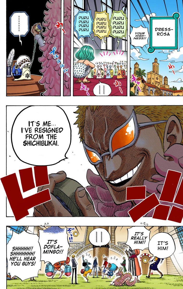 One Piece (Official Colored) Chapter 700 page 5 - 