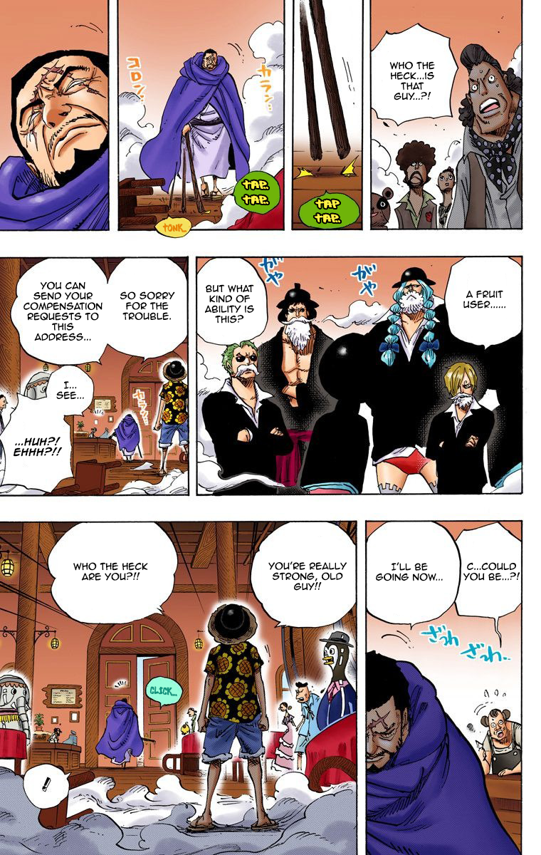 One Piece (Official Colored) Chapter 702 page 4 - 