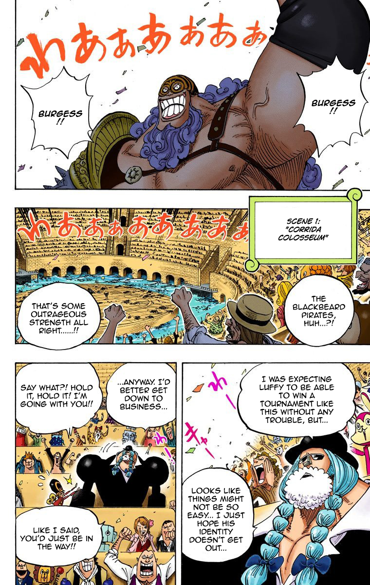 One Piece (Official Colored) Chapter 705 page 3 - 