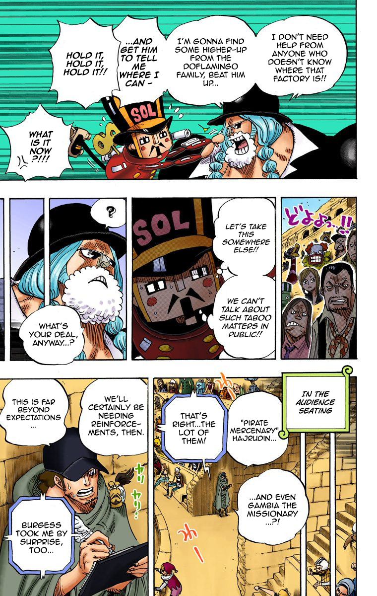 One Piece (Official Colored) Chapter 705 page 4 - 