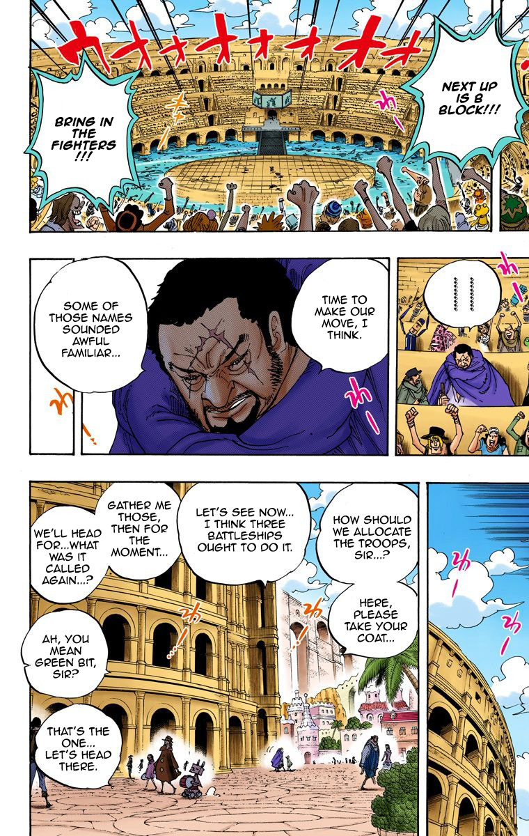 One Piece (Official Colored) Chapter 705 page 7 - 