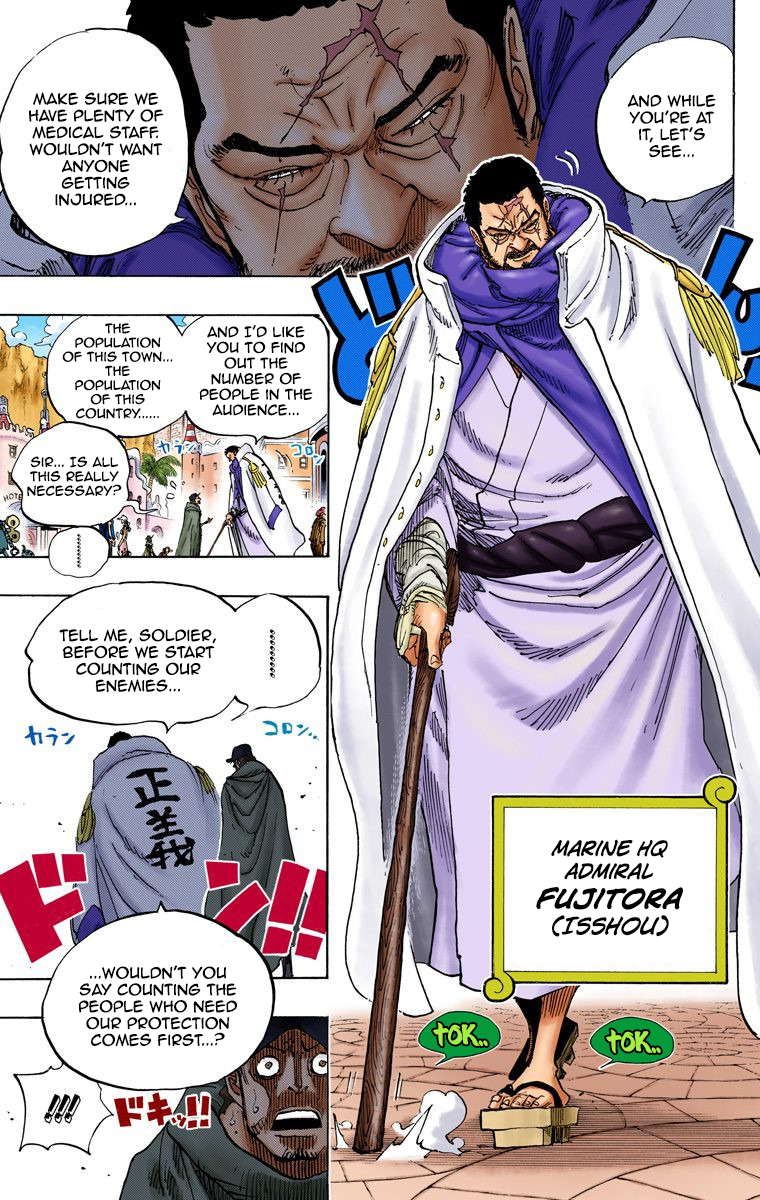 One Piece (Official Colored) Chapter 705 page 8 - 