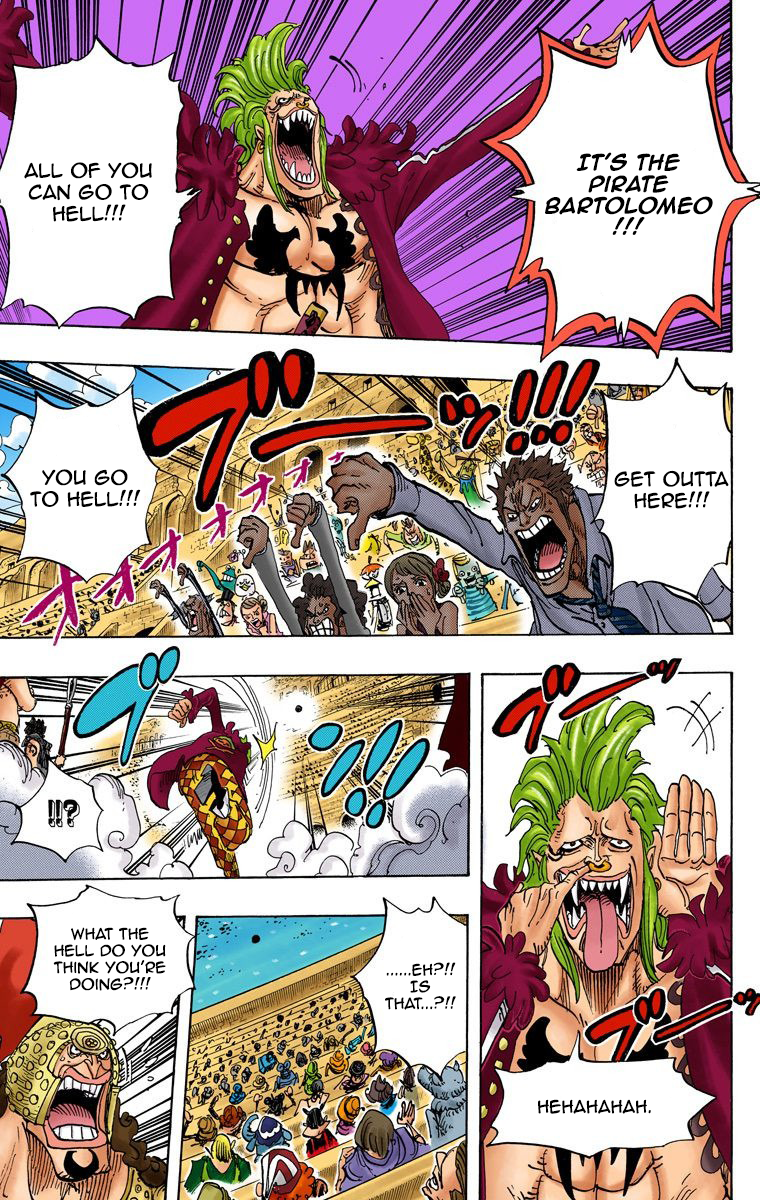 One Piece (Official Colored) Chapter 706 page 4 - 
