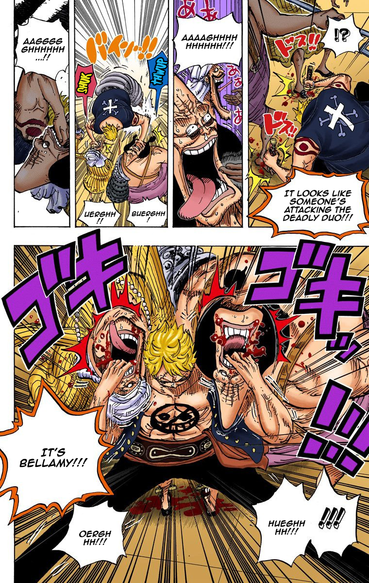 One Piece (Official Colored) Chapter 708 page 13 - 