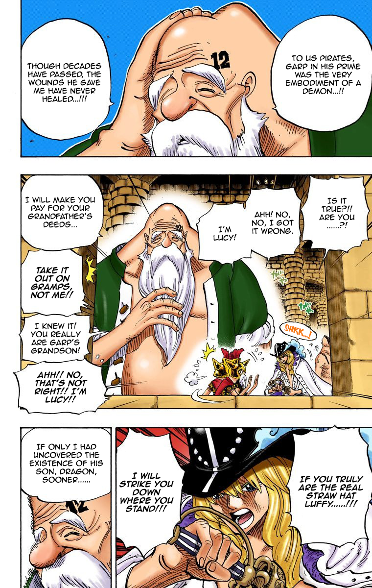 One Piece (Official Colored) Chapter 708 page 3 - 
