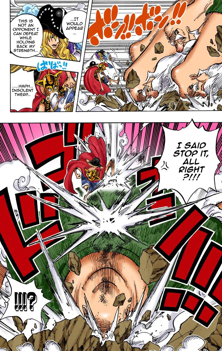 One Piece (Official Colored) Chapter 708 page 7 - 