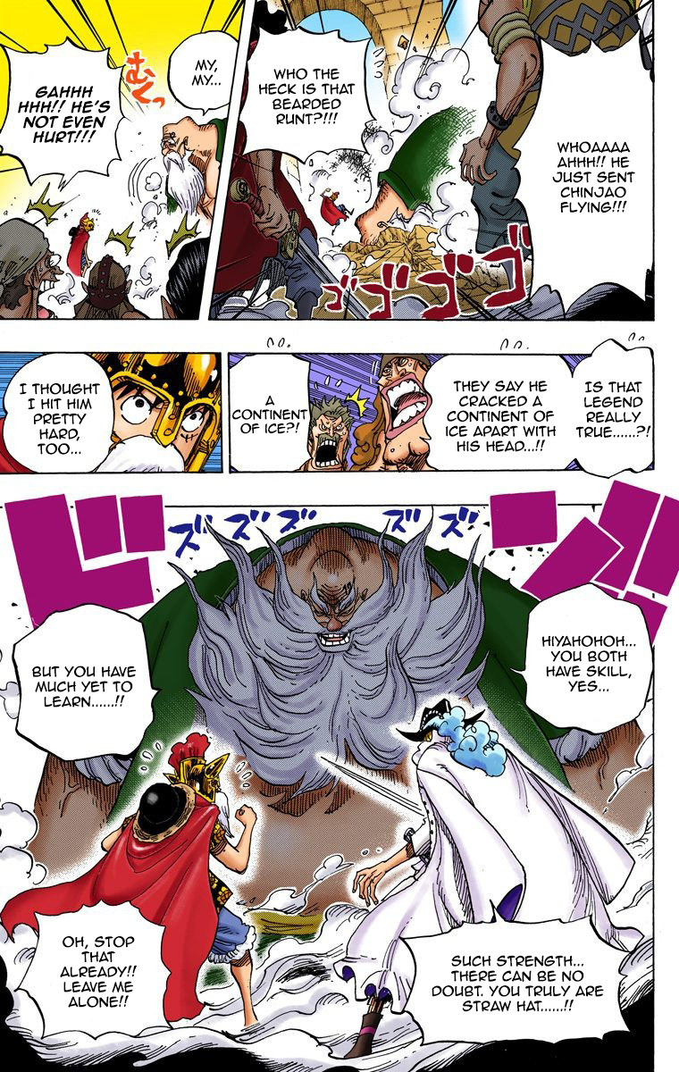 One Piece (Official Colored) Chapter 708 page 8 - 