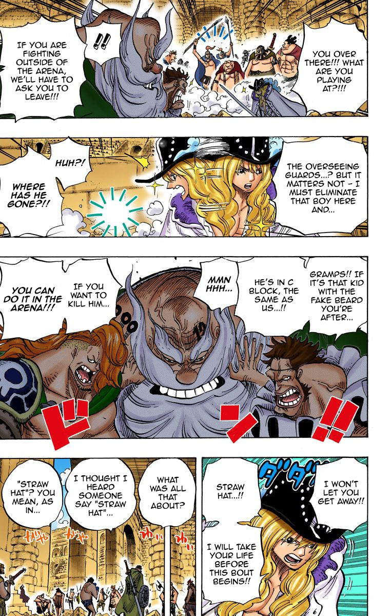 One Piece (Official Colored) Chapter 708 page 10 - 