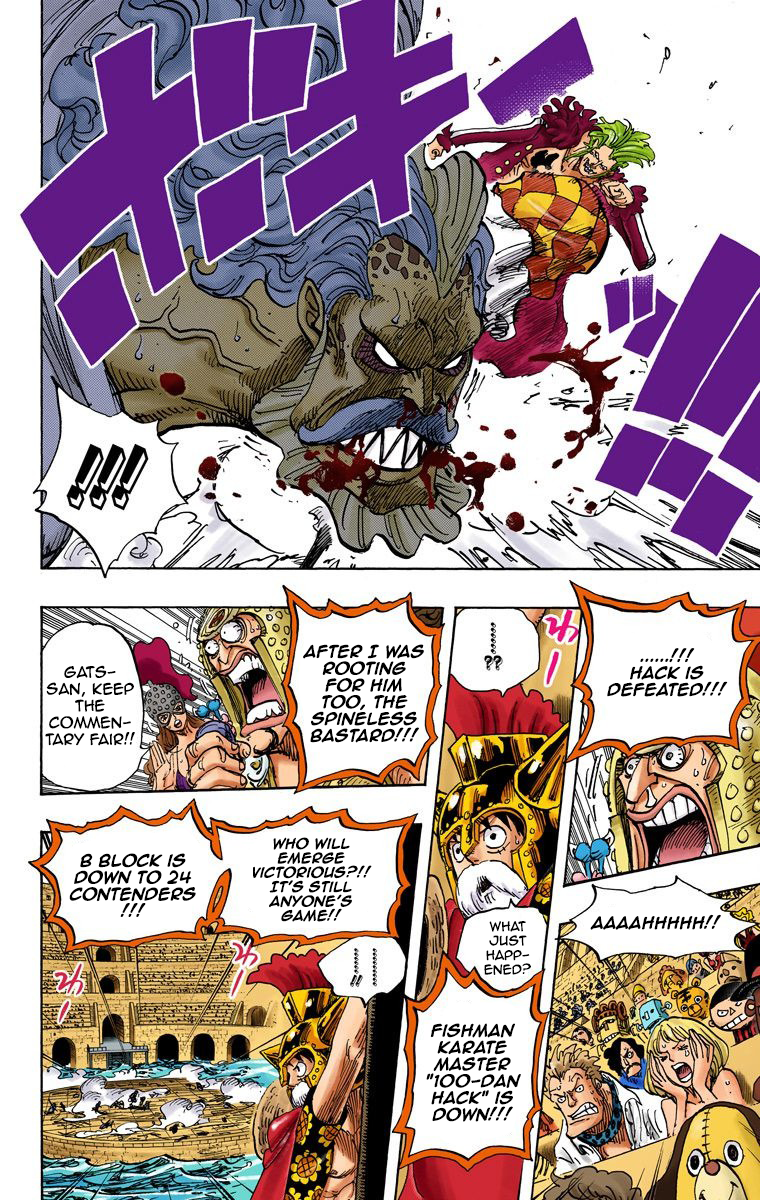 One Piece (Official Colored) Chapter 709 page 3 - 