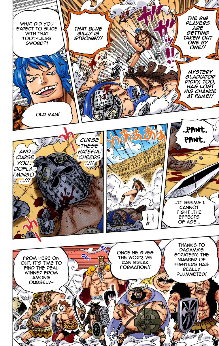 One Piece (Official Colored) Chapter 709 page 5 - 