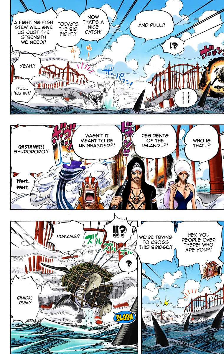 One Piece (Official Colored) Chapter 710 page 11 - 