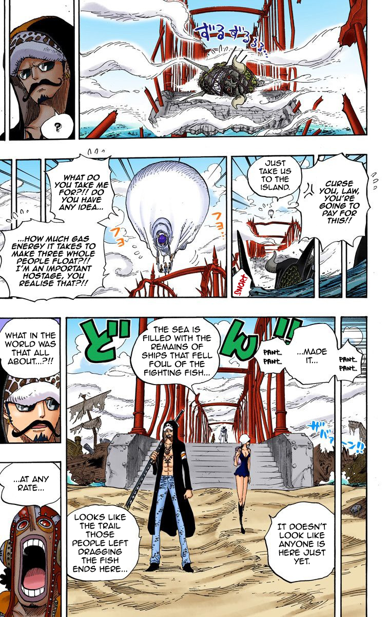 One Piece (Official Colored) Chapter 710 page 12 - 
