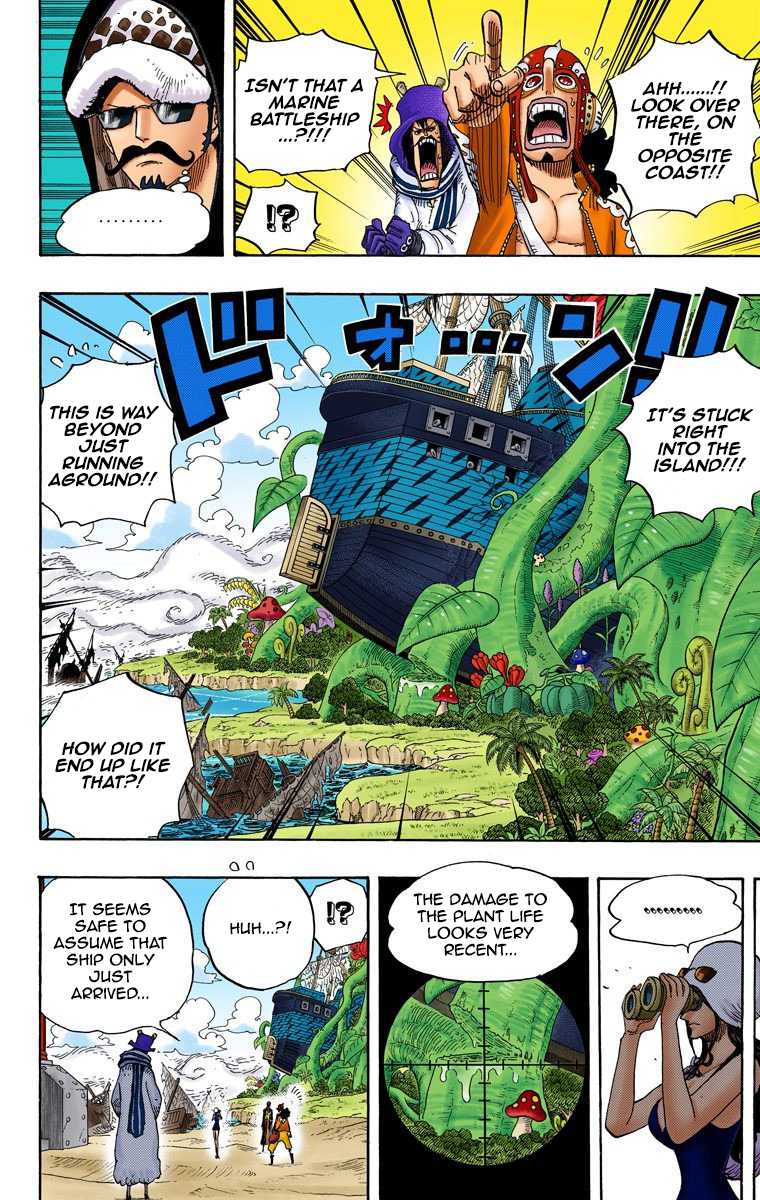One Piece (Official Colored) Chapter 710 page 14 - 