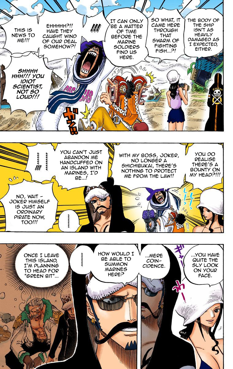 One Piece (Official Colored) Chapter 710 page 15 - 