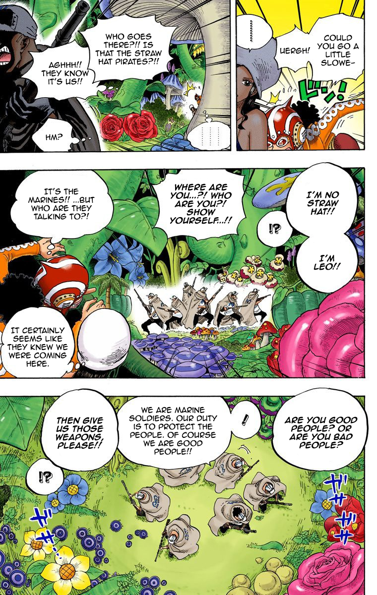 One Piece (Official Colored) Chapter 710 page 17 - 