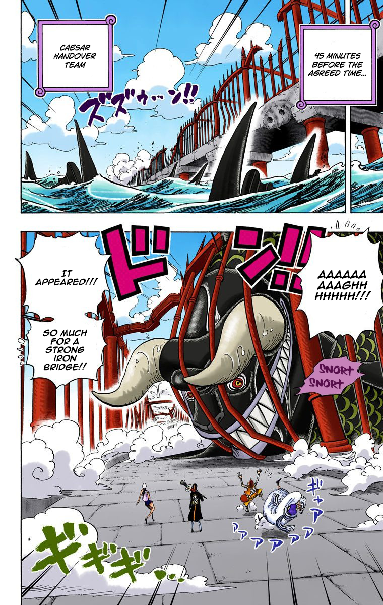 One Piece (Official Colored) Chapter 710 page 5 - 