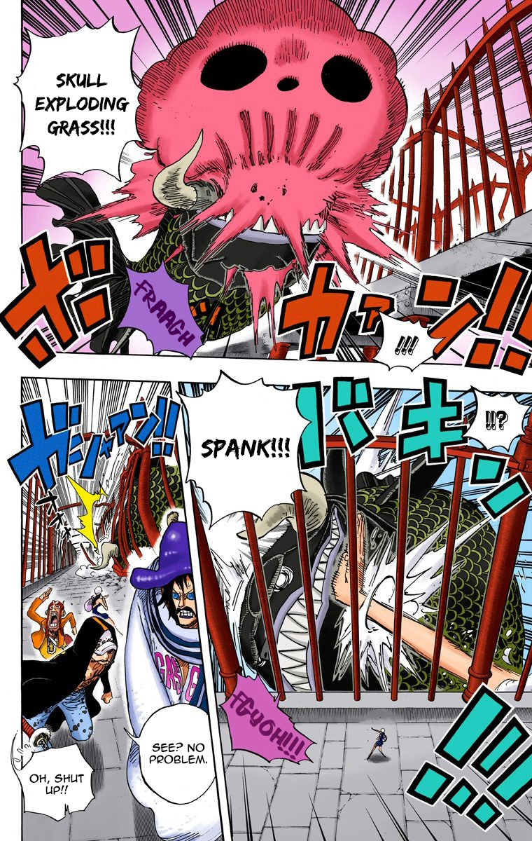 One Piece (Official Colored) Chapter 710 page 7 - 