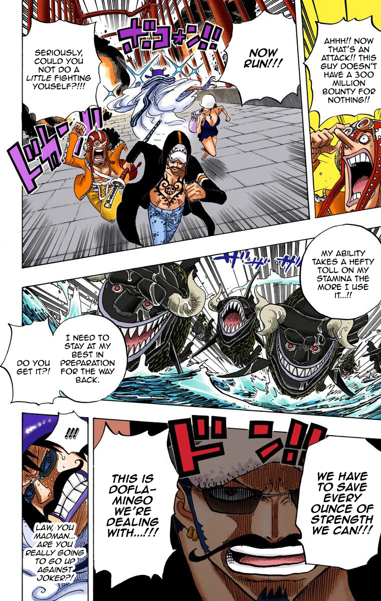 One Piece (Official Colored) Chapter 710 page 9 - 