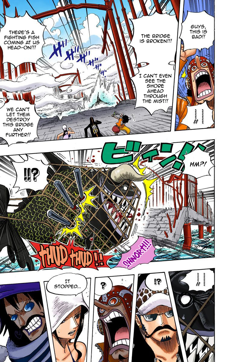 One Piece (Official Colored) Chapter 710 page 10 - 