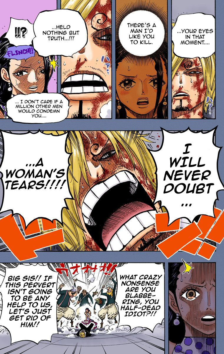 One Piece (Official Colored) Chapter 712 page 13 - 