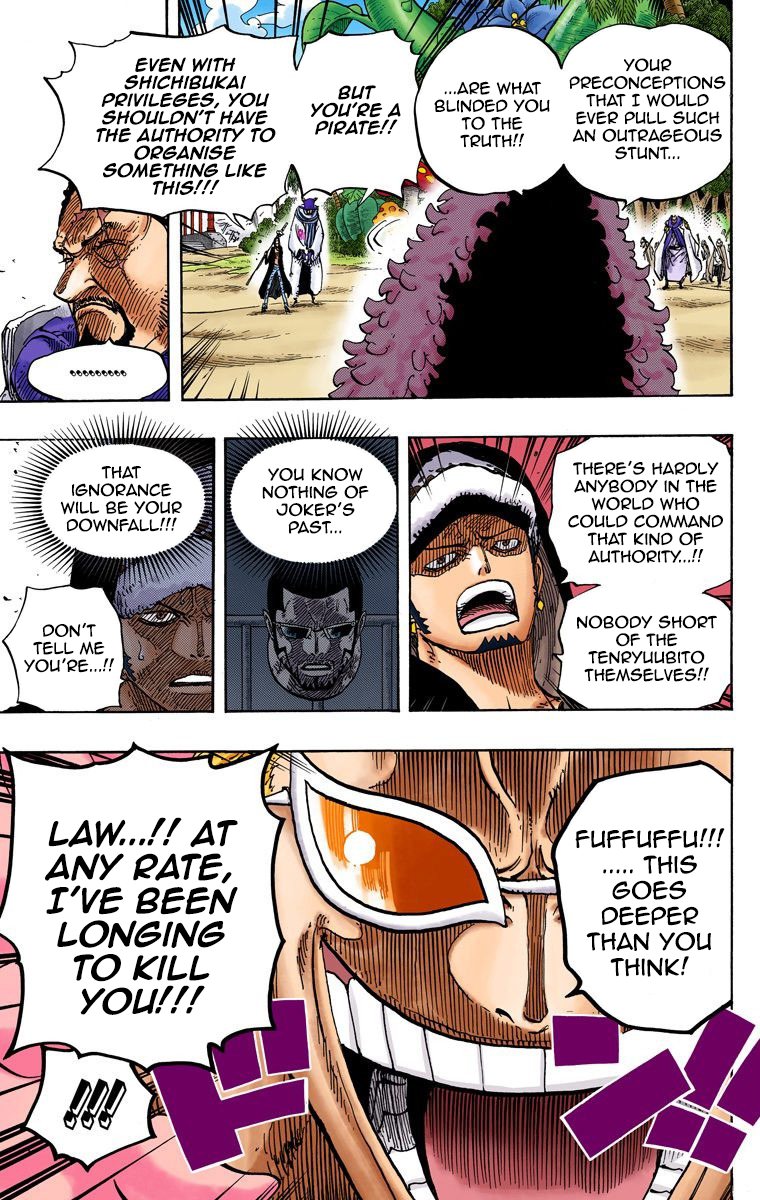 One Piece (Official Colored) Chapter 712 page 23 - 