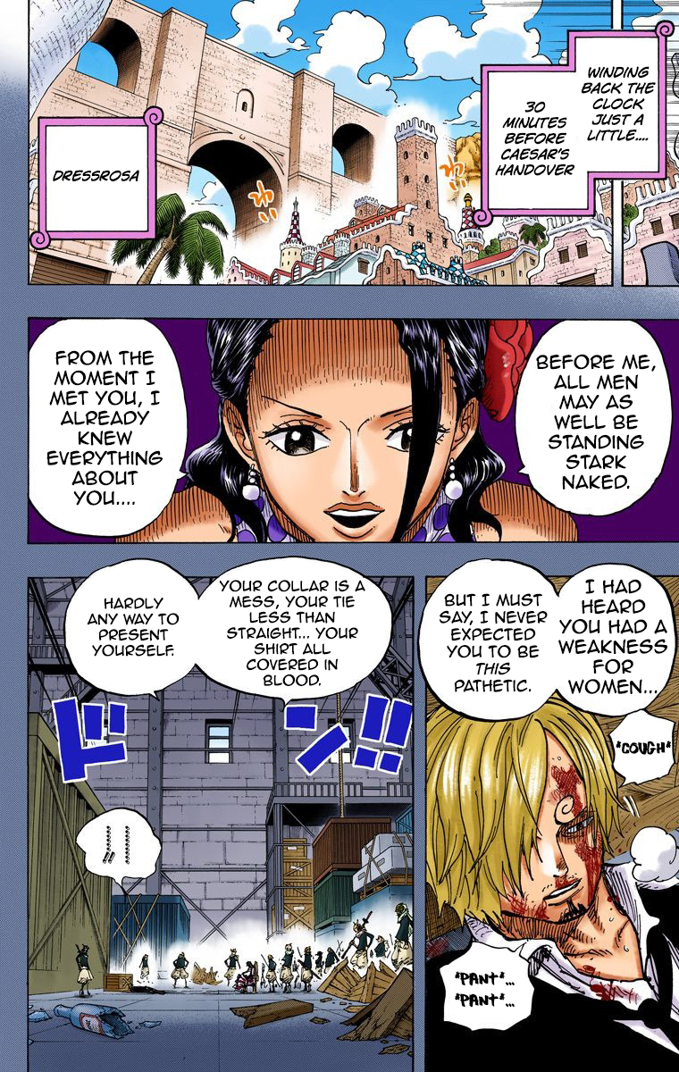One Piece (Official Colored) Chapter 712 page 8 - 