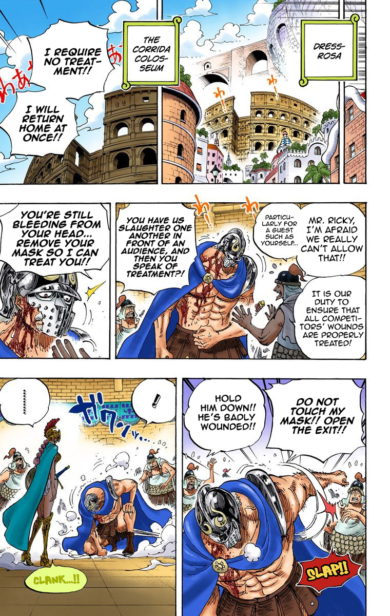 One Piece (Official Colored) Chapter 714 page 8 - 
