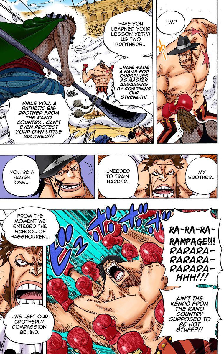 One Piece (Official Colored) Chapter 716 page 6 - 