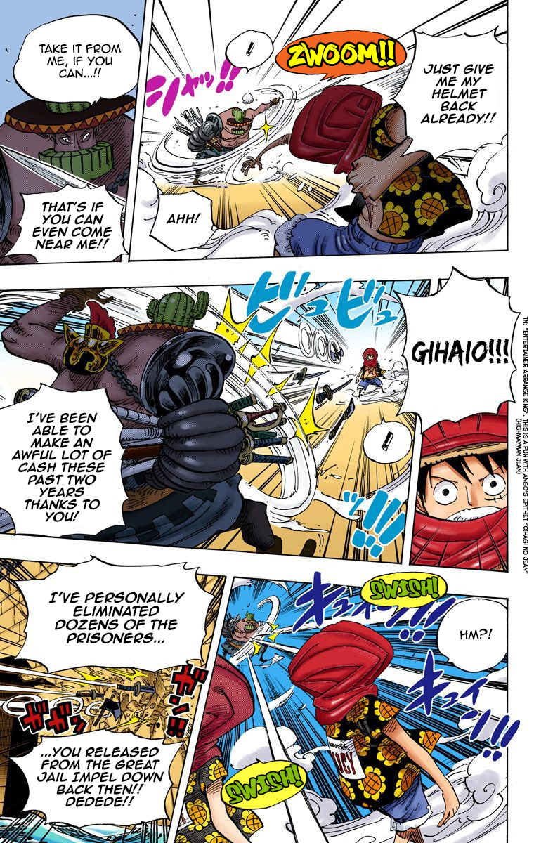 One Piece (Official Colored) Chapter 716 page 10 - 