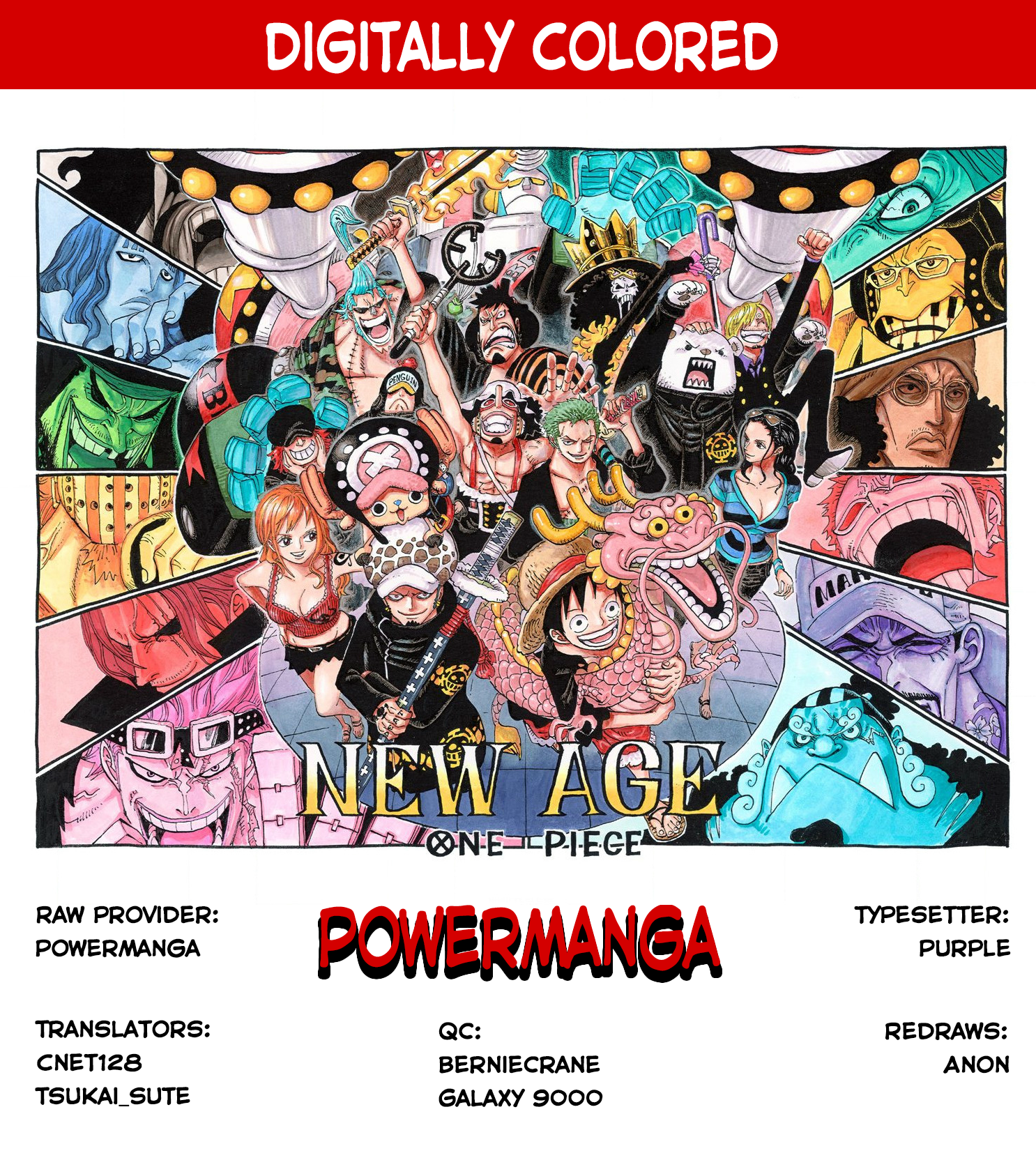 One Piece (Official Colored) Chapter 717 page 1 - 