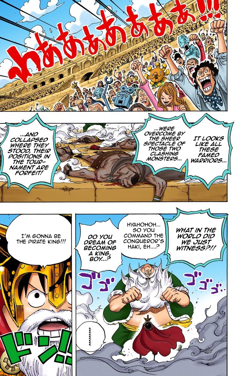 One Piece (Official Colored) Chapter 717 page 4 - 