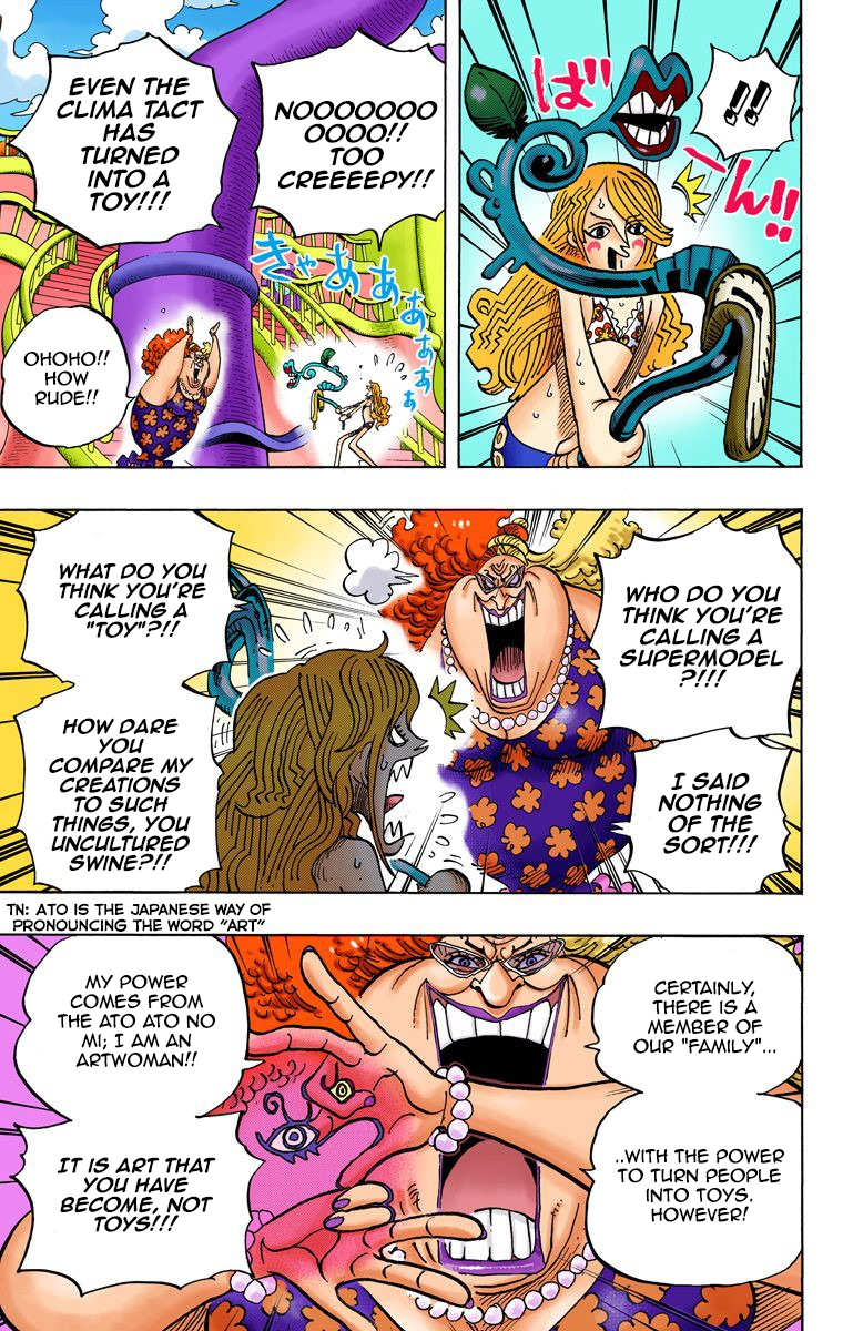 One Piece (Official Colored) Chapter 718 page 12 - 