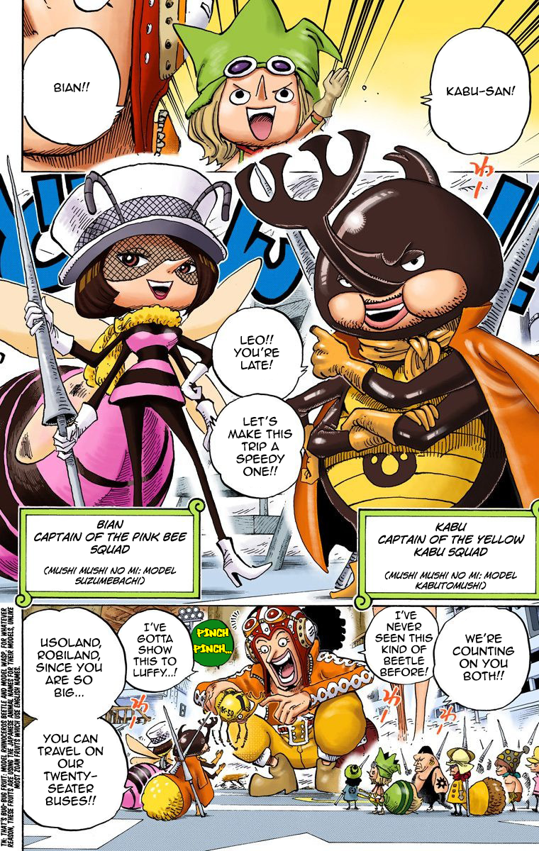 One Piece (Official Colored) Chapter 718 page 4 - 