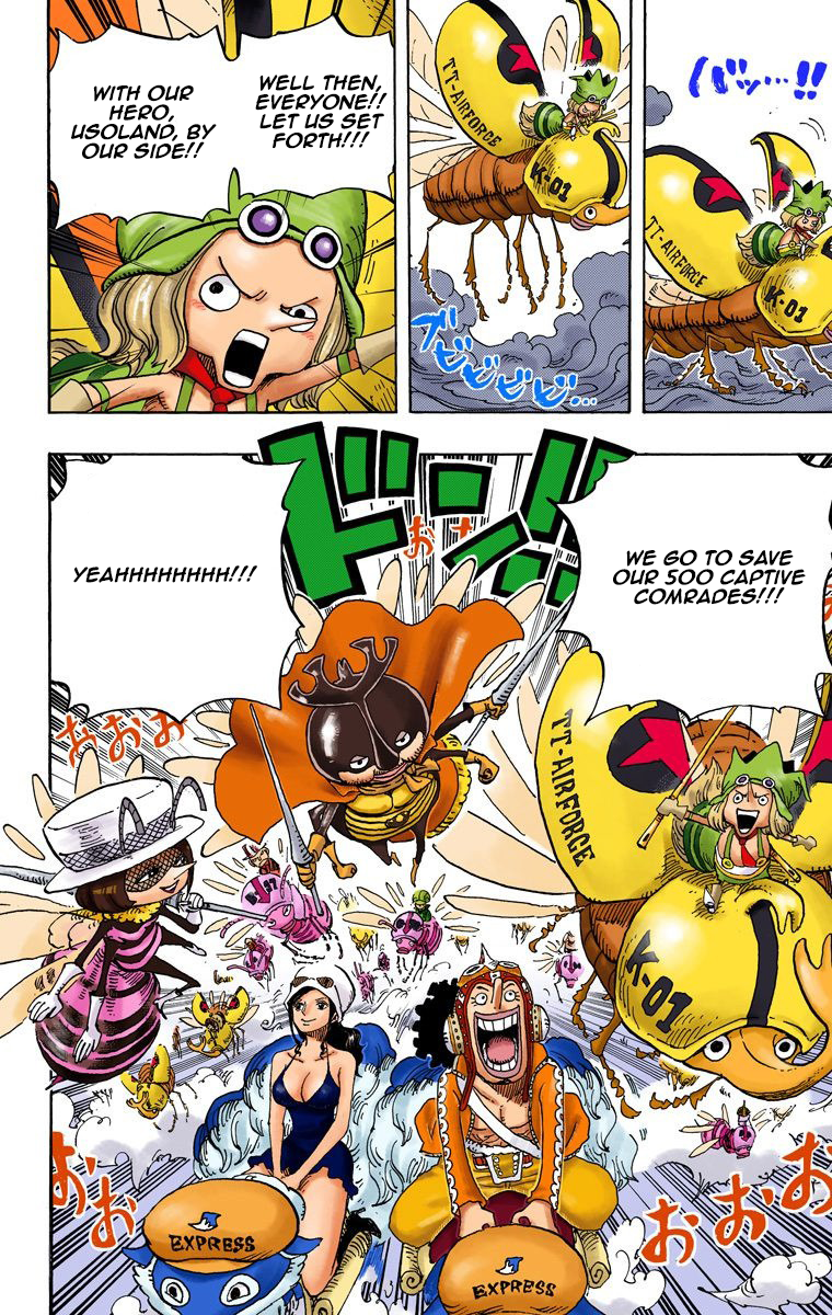 One Piece (Official Colored) Chapter 718 page 6 - 