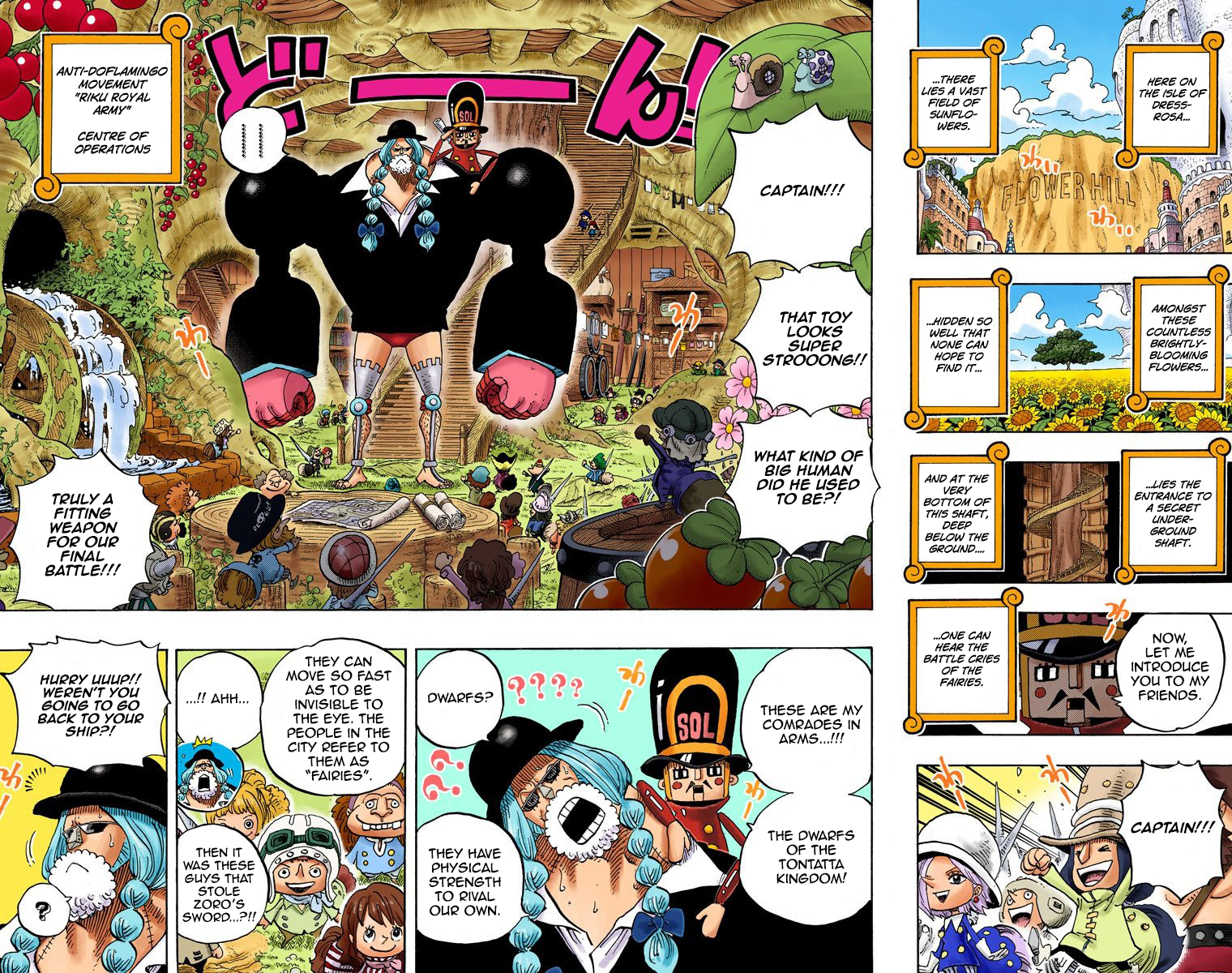 One Piece (Official Colored) Chapter 718 page 8 - 