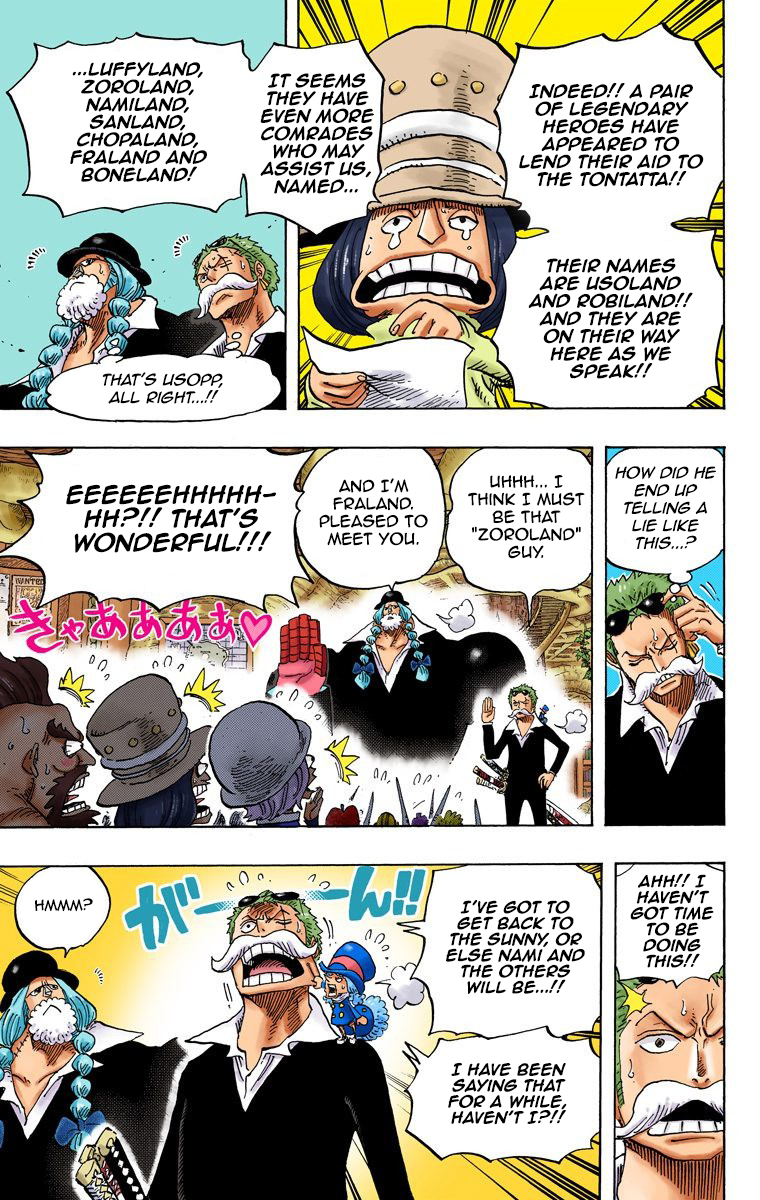 One Piece (Official Colored) Chapter 718 page 10 - 